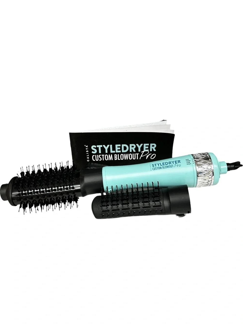 Calista StyleDryer Custom Blowout Pro Hot Air Brush Set w/ 2 Brush Attachments